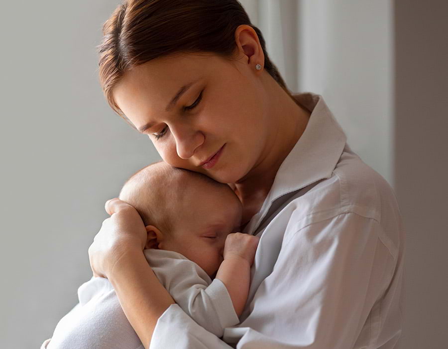 postpartum mental health - mother and child